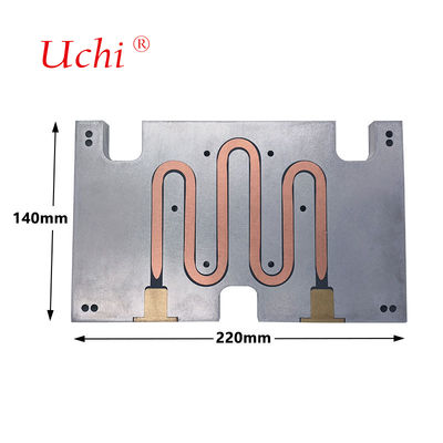 Plaque de refroidissement liquide IGBT personnalisée, plaque de refroidissement en aluminium, plaque froide à eau, plaque de refroidissement liquide