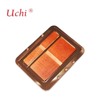 Technologie de refroidissement par plaque froide pour le système de refroidissement à l'eau au laser avec évier à chaleur en cuivre pur C1100