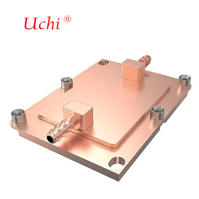 Custom Pure Copper Heat Sink For CPU Water Cooler Cold Plate Liquid Cooling