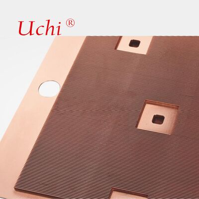 220-Series Skived Heat Sink  600W Copper Tube Skived Fin Heat Sink