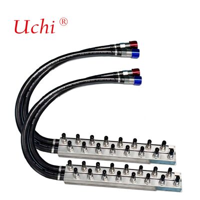 Conception de collecteurs, raccords de refroidissement par eau, tuyaux collecteurs et plaques refroidies par liquide