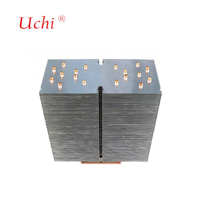 Module de refroidissement de tuyau thermique à fermeture à glissière à 5 rabatteurs LED de 1500 W