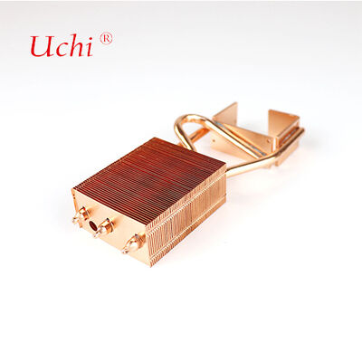 Disque thermique à aileron en cuivre de 220 W pour lampe de projecteur