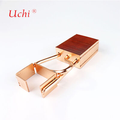 Disque thermique à aileron en cuivre de 220 W pour lampe de projecteur