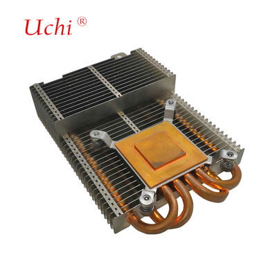 Disque à chaleur composite actif empilé à la nageoire d'aluminium