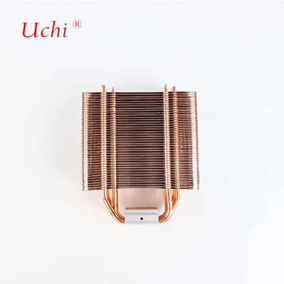 Disque thermique de l'ordinateur à aileron composite cuivre-aluminium