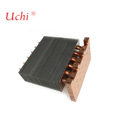 Pipe de chauffage à fermeture à glissière soudée évier thermique pour équipement médical