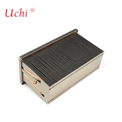 Fermeture à glissière à boucle à nageoires médicales tuyau thermique en cuivre évier thermique