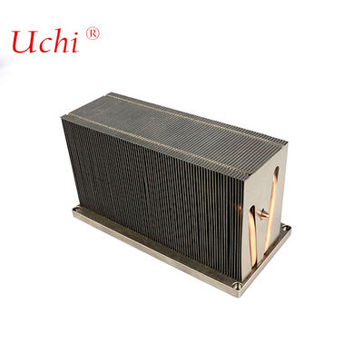 Fermeture à glissière à boucle à nageoires médicales tuyau thermique en cuivre évier thermique