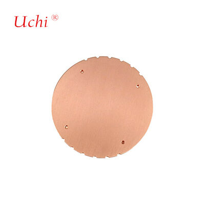 1500W refroidi par liquide en cuivre pur LED rond éclairage évier à chaleur