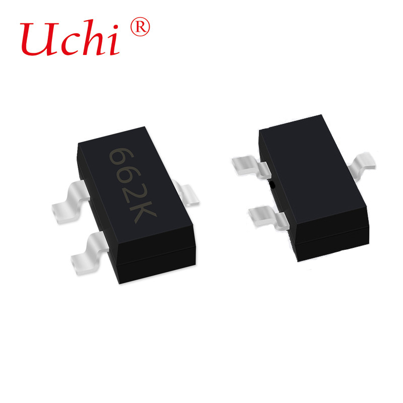 Régulateur de tension SMD IC SOT-23 662K 6206 3.3V SOT23-3