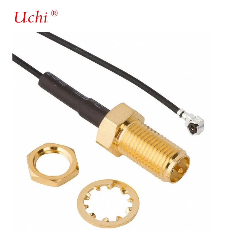 336314-12-0250 CBL ASSY AMC-RPSMA JCK-PL 9.843 Direct SMA vers le raccord du MHF