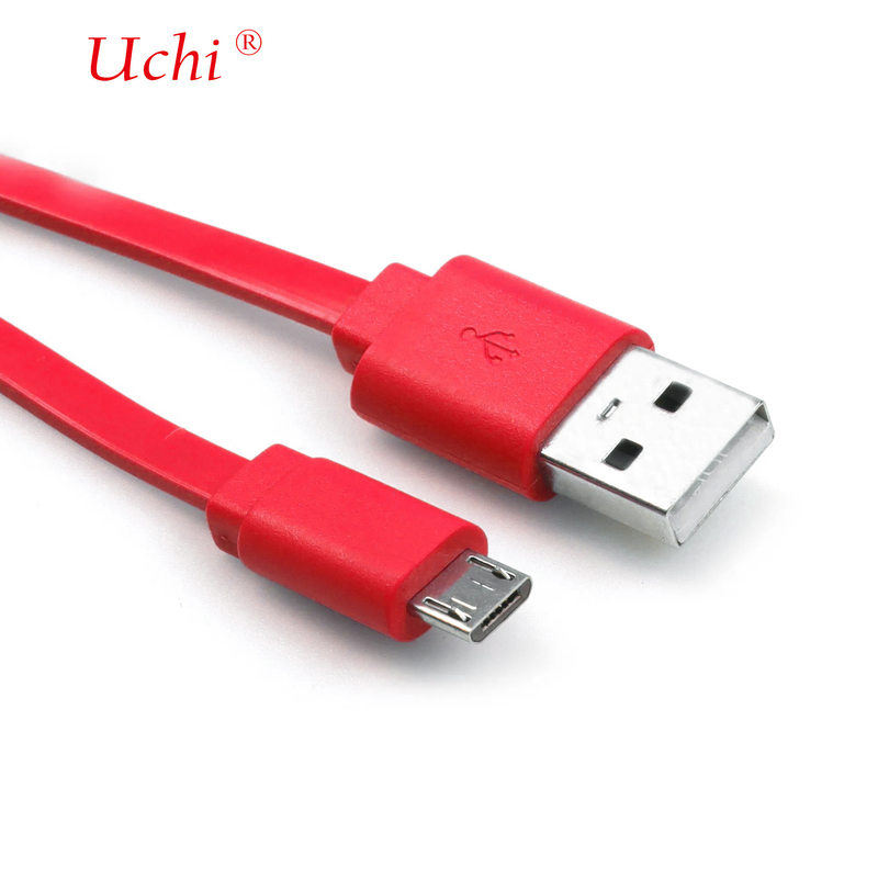 Chargeur de câble USB 3A de type C en PVC en forme de nœud plat Type de charge rapide Pour le câble de charge de téléphone portable