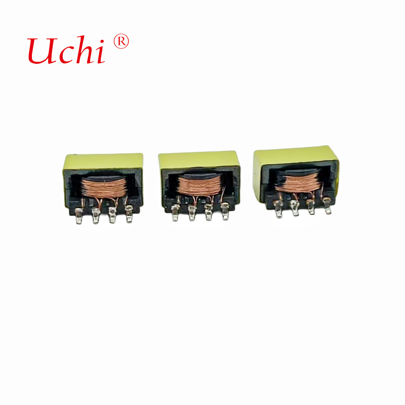 BEF2502 EF25 Transformateur de distribution d'alimentation horizontal 5 5 broches pour la distribution de lignes électriques