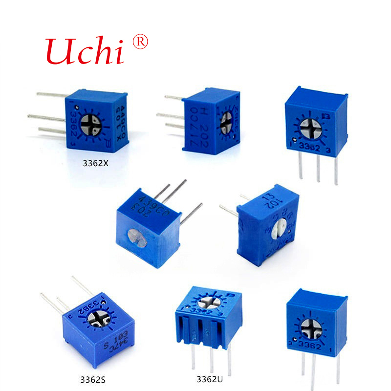 3362S Fine-tuning Precision Potentiometer 10K Metal Glass Glaze Precision Adjustable Resistor