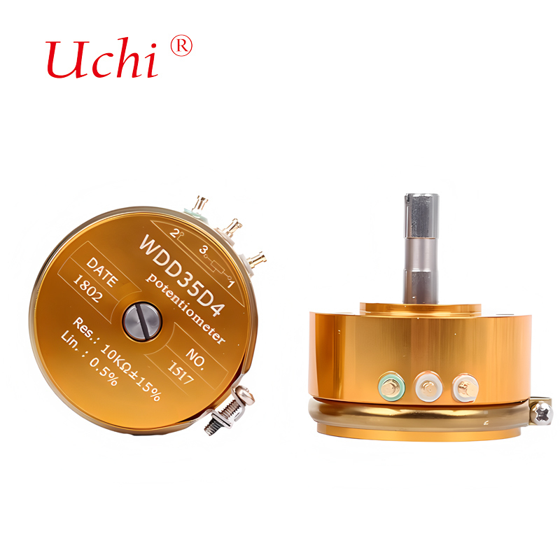 WDD35D4 Potentiomètre rotatif Potentiomètre de précision en plastique conducteur