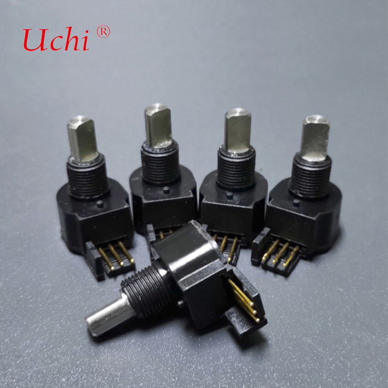 RV169 Potentiomètre de précision de poignée métallique, film de carbone scellé, résistances 1k, 10k, 100k