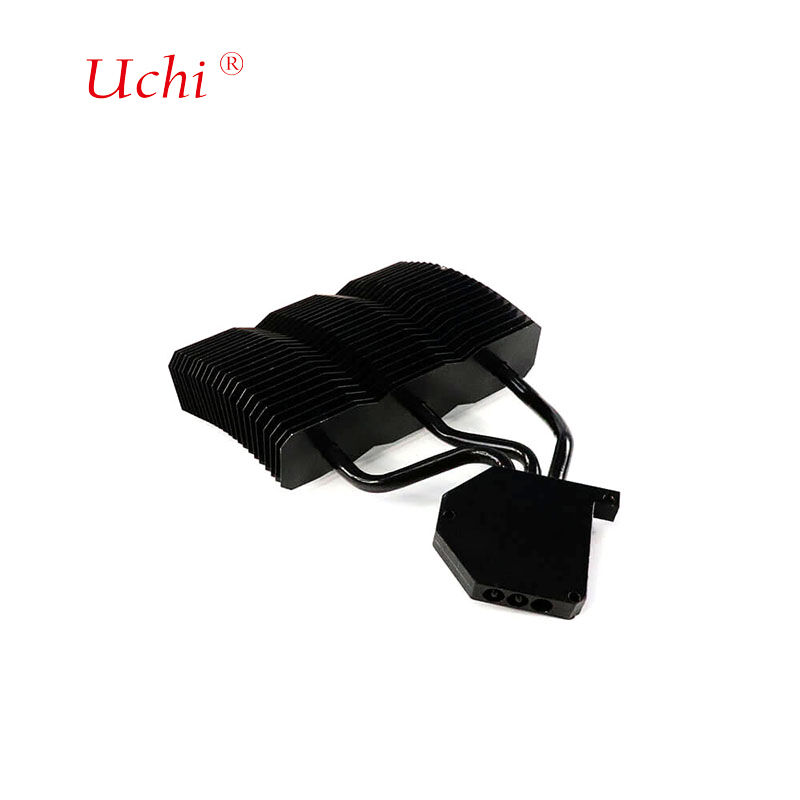 Disque à chaleur LED en aluminium noir de haute précision