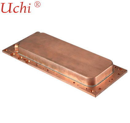 Plat froid de radiateur de mousse d'en cuivre de machine de commande numérique par ordinateur de refroidissement par liquide