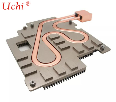 Conception en fonction du client de plat de refroidissement liquide de caloduc de profil de cuivre