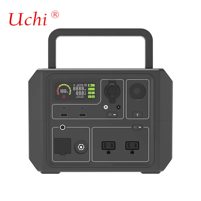600W 268.8WH Station électrique mobile Lifepo4 pour interface de sortie multiple