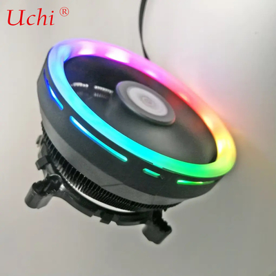 RGB ventilateur dissipateur de chaleur à LED Cpu refroidisseur d'air type Push Down