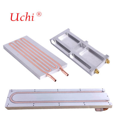 Plaque de refroidissement liquide en aluminium haute puissance pour l'électronique