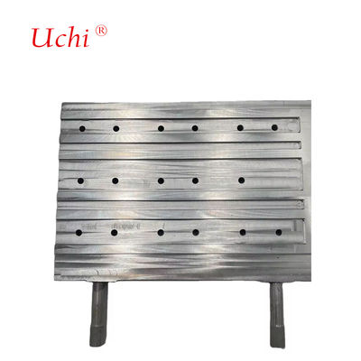 Plaques froides liquides brasées pour dissipateurs thermiques, plaques de refroidissement liquide à tubes, surface refroidie par liquide