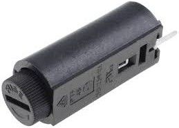 support de fusible de carte de carte PCB de 10A 250VAC avec le lancement terminal 10mm