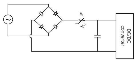 Circuit typique d'alimentation d'énergie