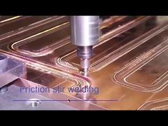 Plaque de refroidissement par eau en aluminium pour liquide